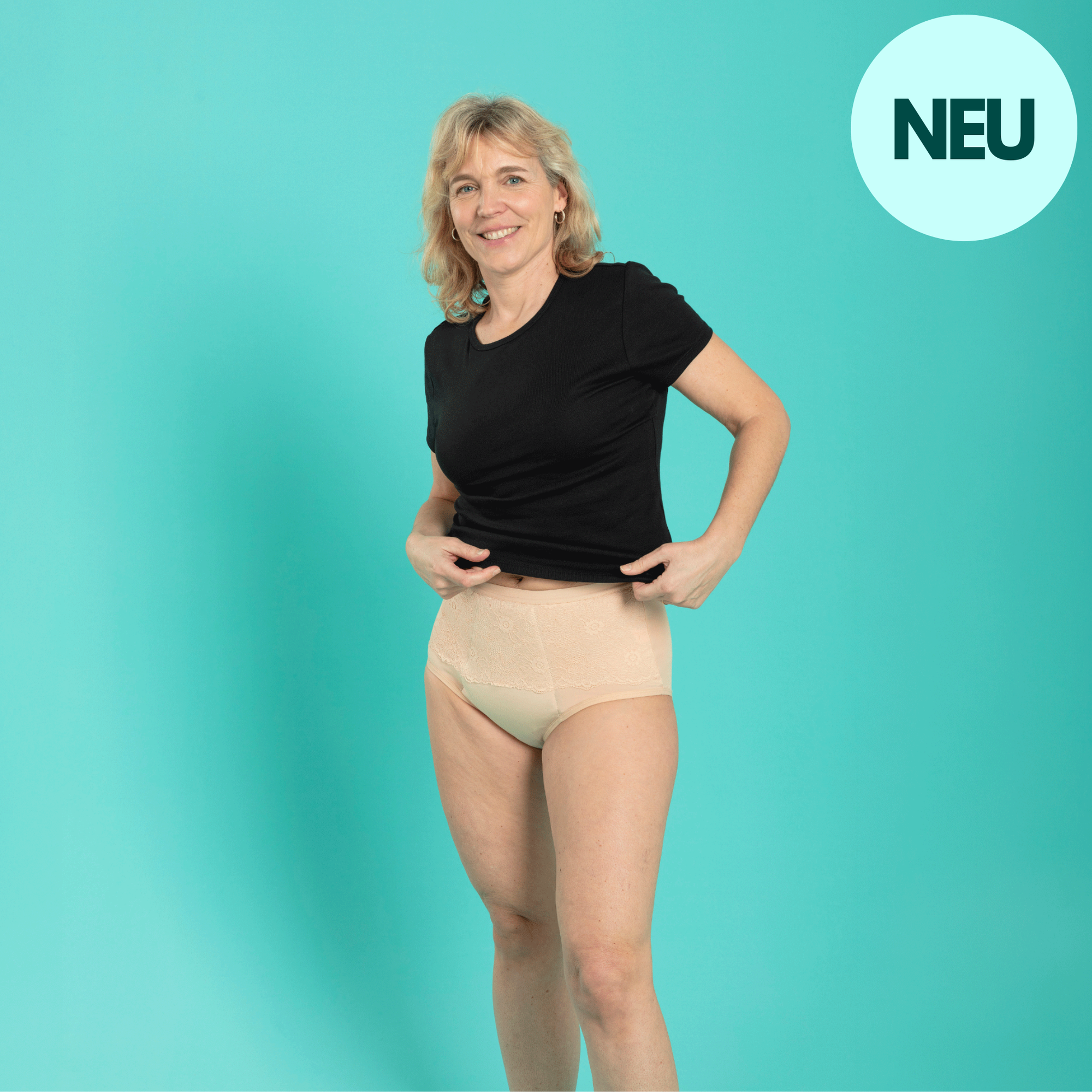 Linda Beige - Ultra starke Saugstärke